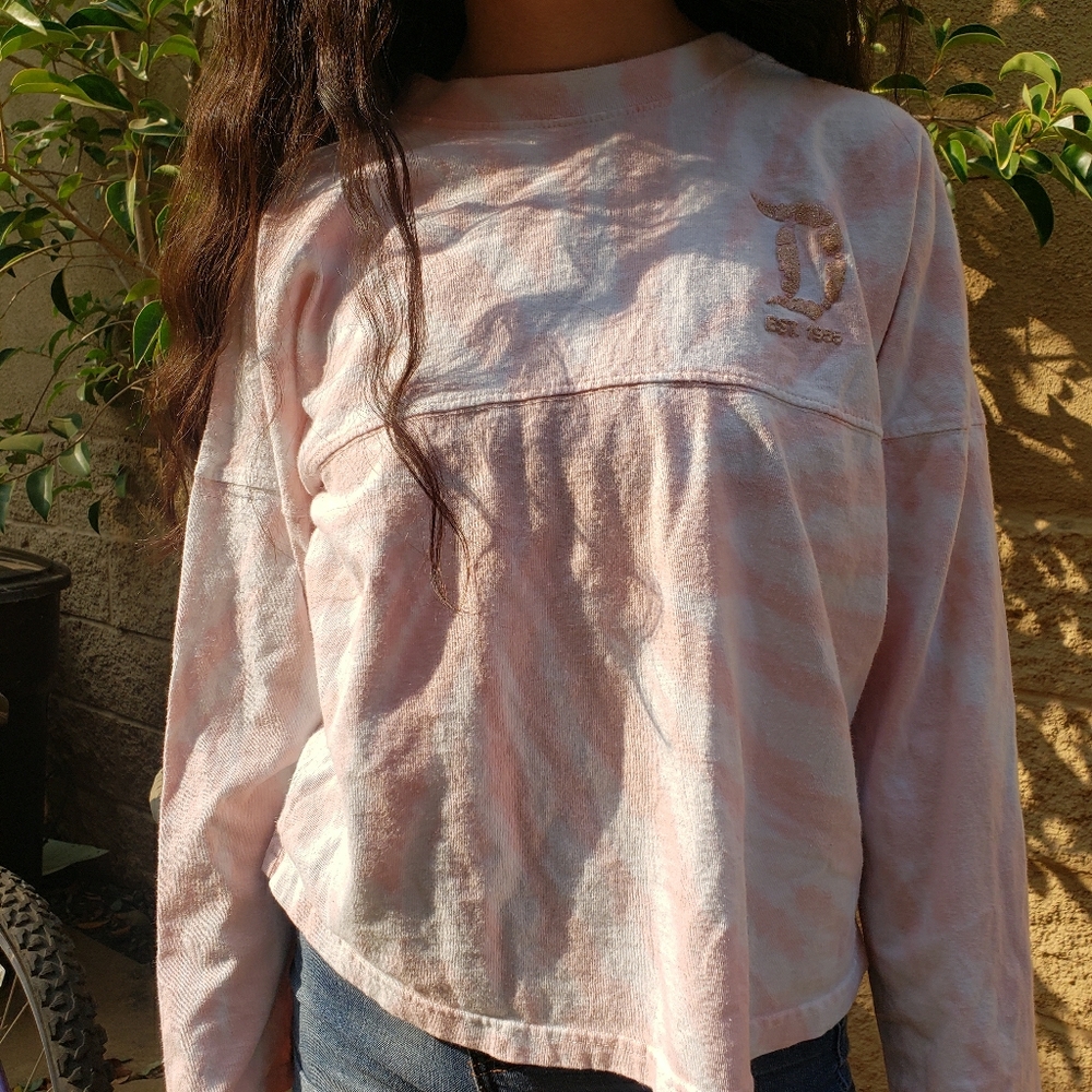 Pink TieDye Disneyland long sleeve!
